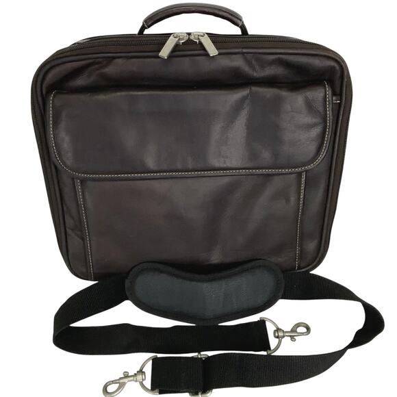 latico Other - Maroon Leather Laptop Bag Vintage Latico Briefcase Travel File Organize Business